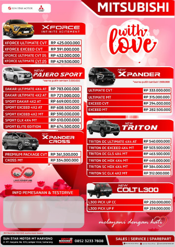 📢 Harga Pricelist Mitsubishi klaten 2025 Terbaru – Cek Penawaran Terbaik! 🚗